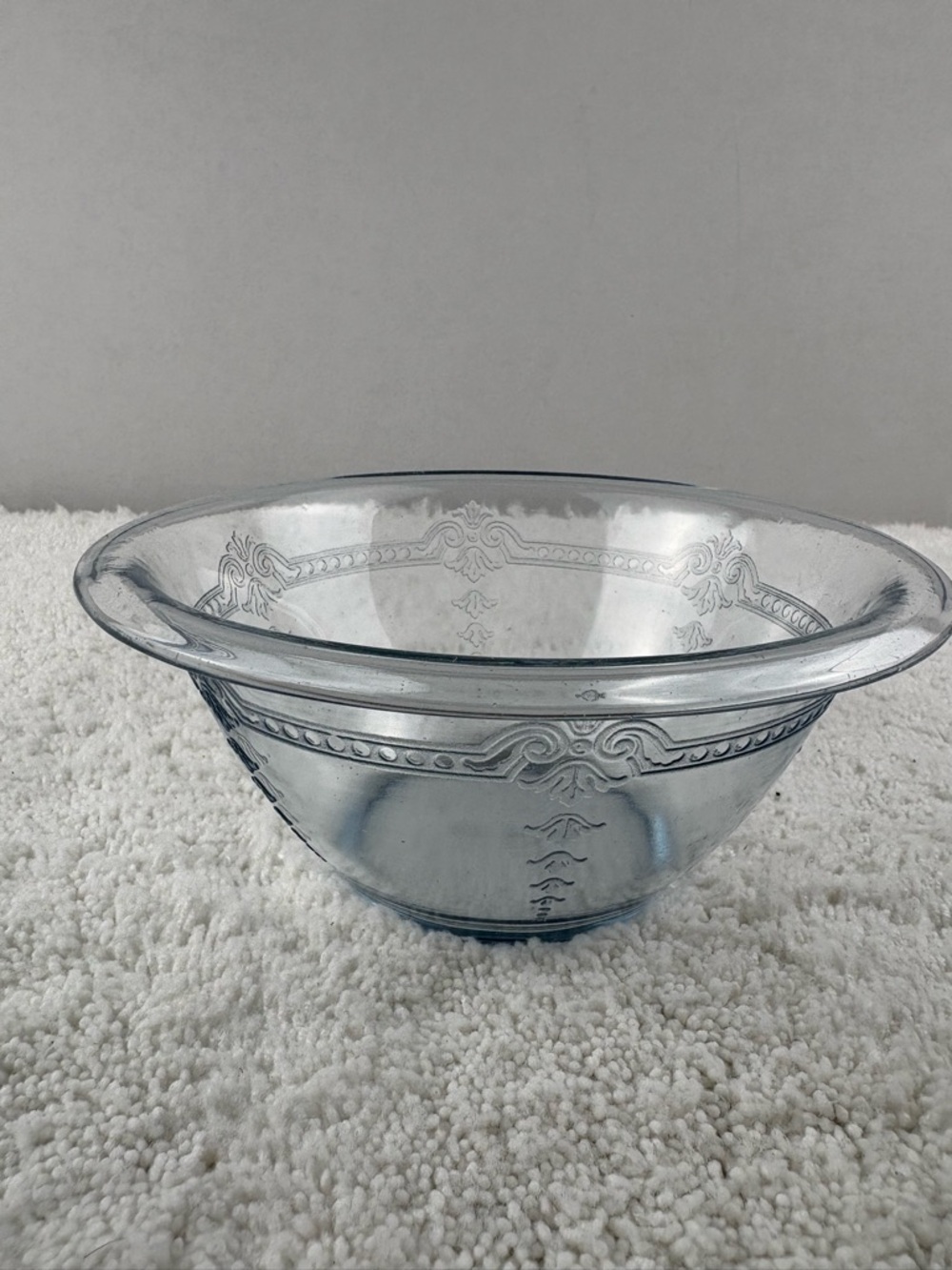 Vintage 1940’s Fire King Rare Sapphire Blue Glass-Manufactured by Anchor Hocking